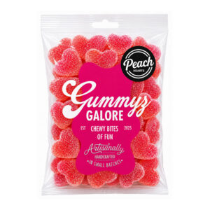 Gummyz Galore Peach Hearts